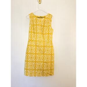 Boden Talia Mimosa Woodblock Print Size 8